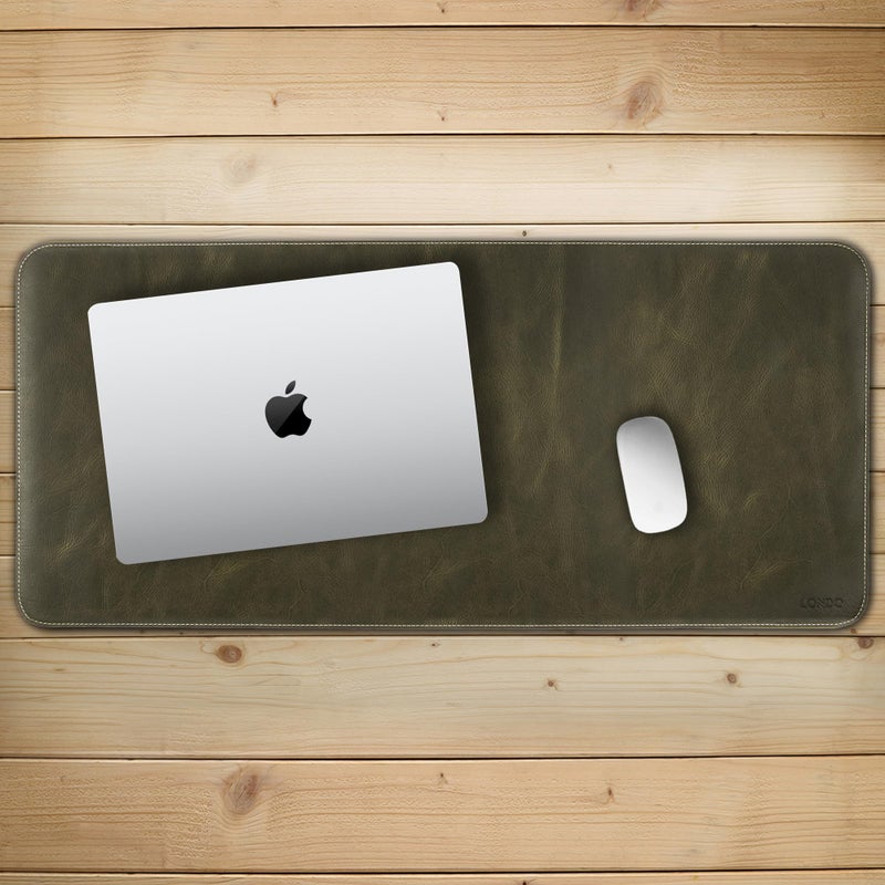 Londo Top Grain Leather Extended Mouse Pad - Desk Mat - Image 5